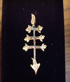 Large Maronite Gold Cross