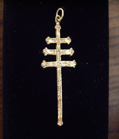 Medium Maronite Gold Cross