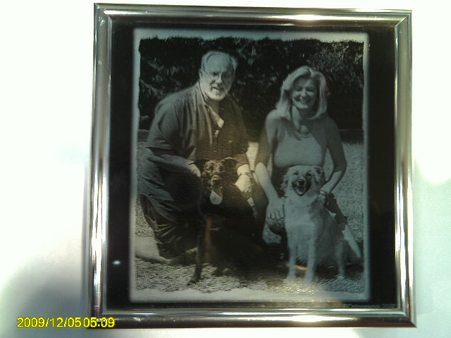 Marble Photo Display