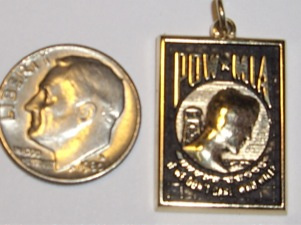 #62 Yellow Gold P.O.W./ MIA Pendant