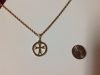 Qurbono Cross Gold Pendant