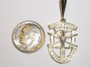 #20 Yellow Gold SF Crest Pendant with Diamond