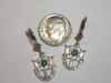 #44 Small White Gold Earrings 