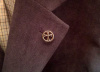 Qurbono Cross Lapel Pin